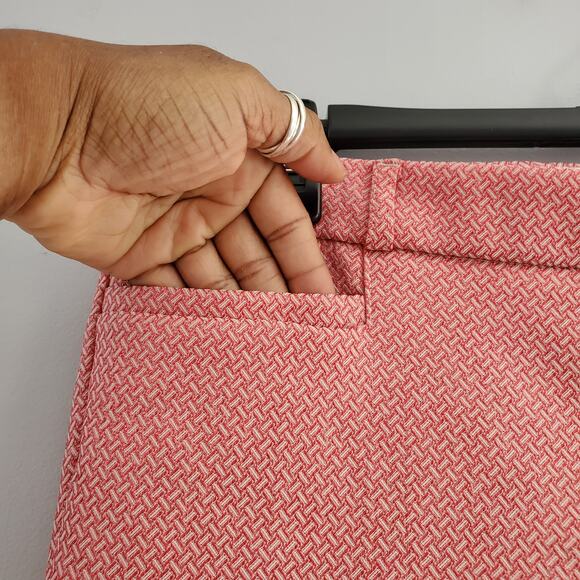 Banana Republic Factory Pink Sloan Straight Leg Pants Size 10 - Picture 6 of 8